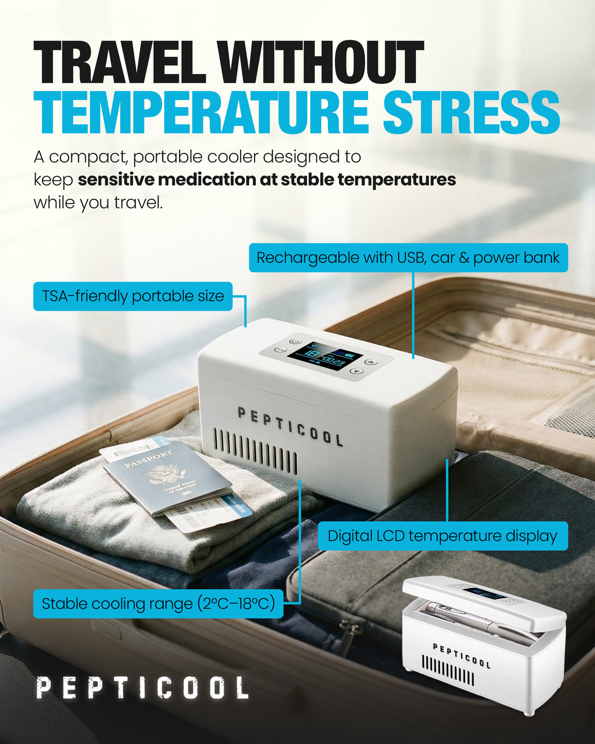 PeptiCool- Peptide & Insulin Cooler