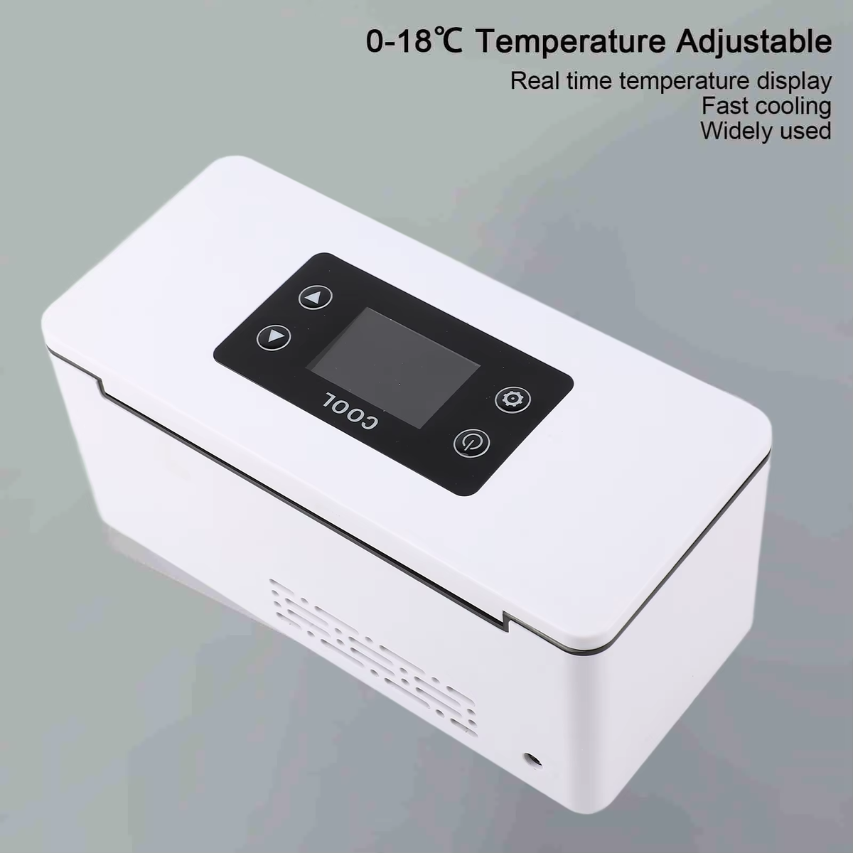 Insulin Cooling Refrigerator Insulin Refrigerator Box Rechargeable 10600Mah Constant Temperature Portable Car Cooler Reefer