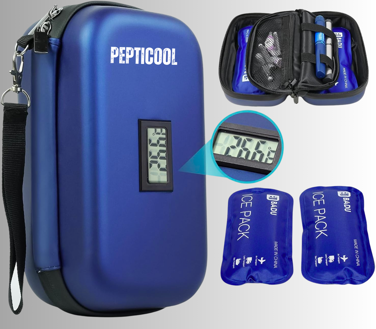 PeptiCool - Travel Case Cooler